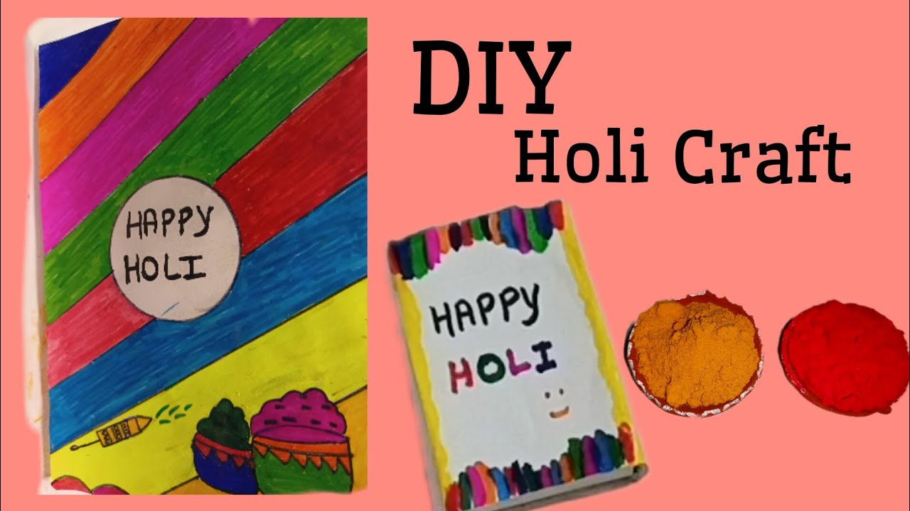 DIY Holi Craft ideas #wastematerialcraft #papercraft #Holi diy