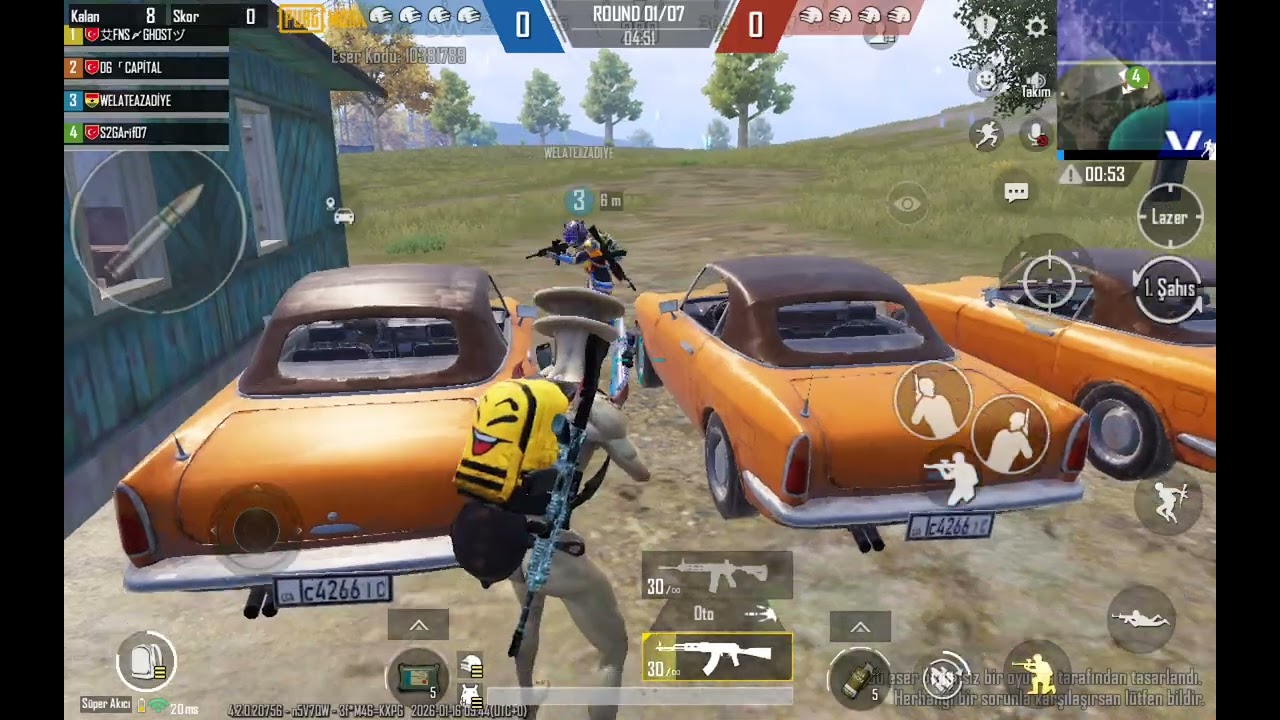 WOW modları (PUBG MOBİLE)