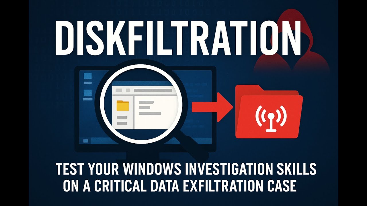 TryHackMe DiskFiltration Walkthrough &ndash; Windows Forensics & Data Exfiltration Analysis!