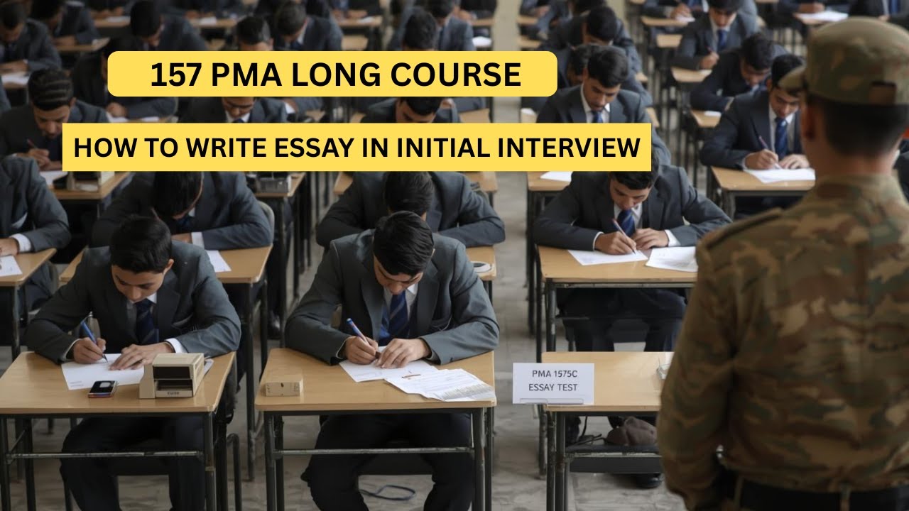 How to write Essay in Initial Interview 157 PMA Long Course