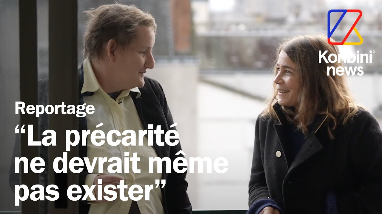Avec Blanche Gardin à la pension de famille pour les personnes précaires 
