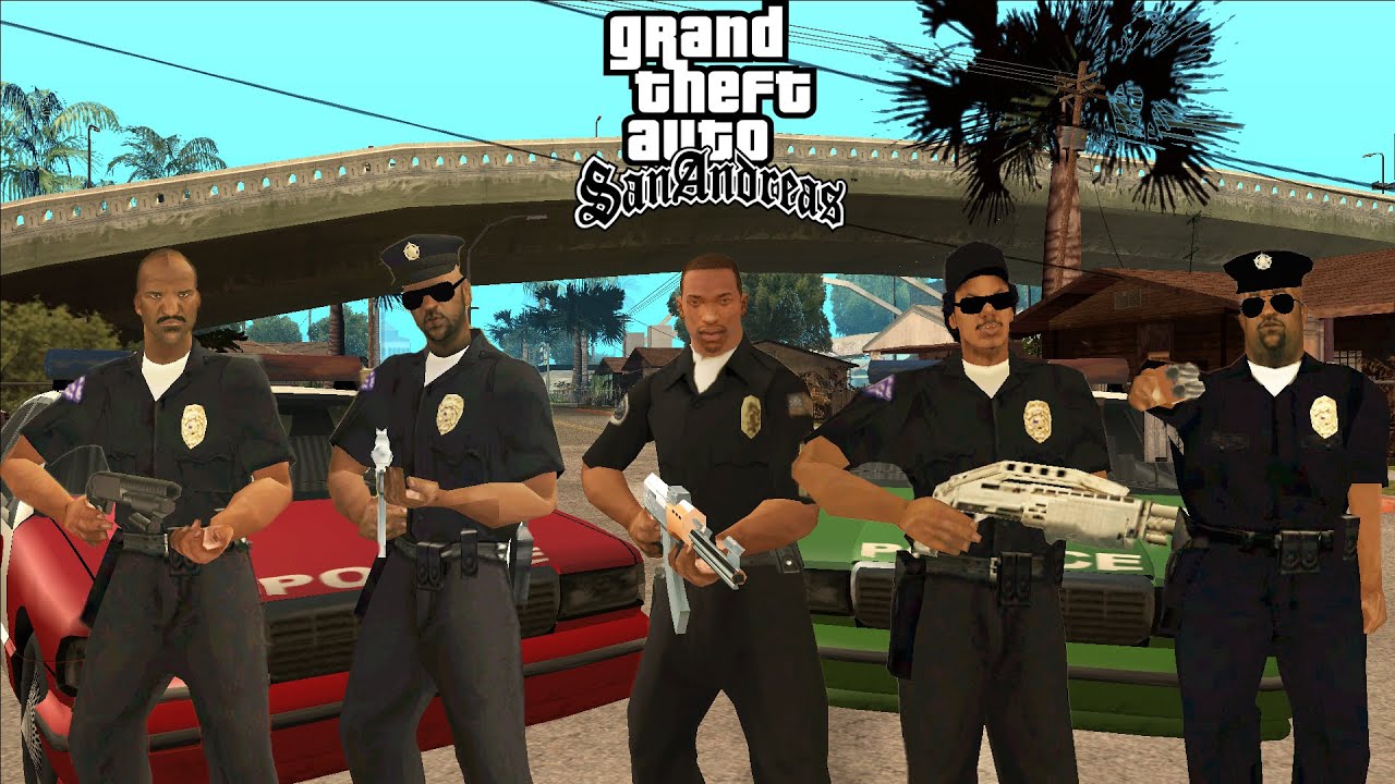 Что произойдёт, если C.R.A.S.H. присоединится к Grove Street Families в GTA SAN ANDREAS? (Полная ...