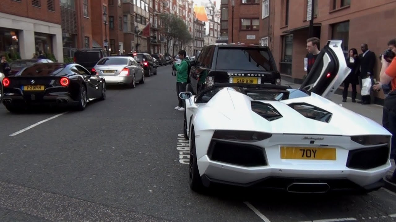 CRAZY Superbikes Burnouts, Aventador REVS, GOLD 458, SLR, F12 and more