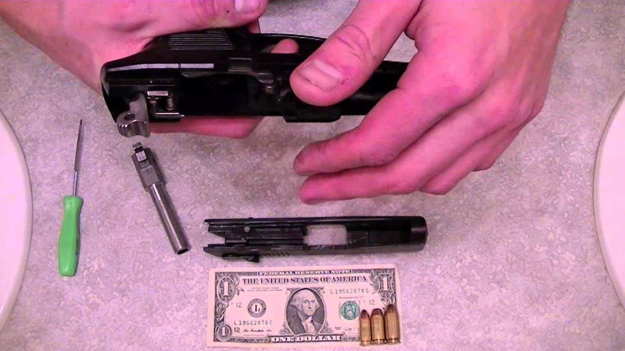 Ruger P95 Takedown Field strip and Re Assembly (Full) w/ decocker