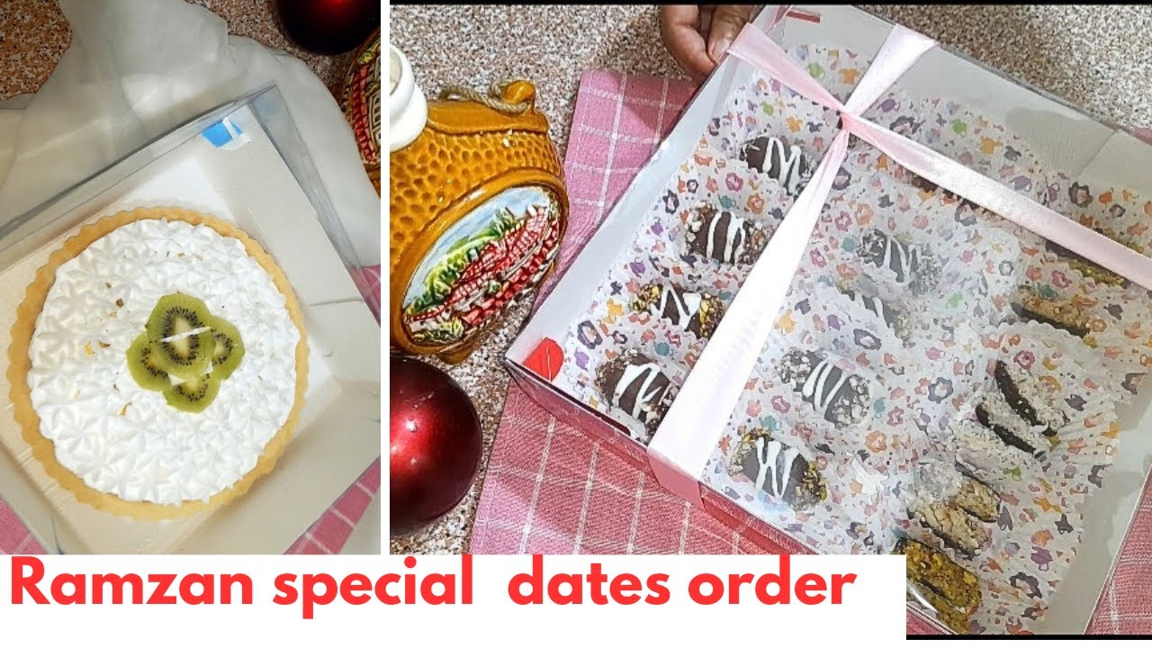 My Pre Ramadan Order for Stuffed dates with nuts & cream | Ramzan special recipes by Fatima Cuisine