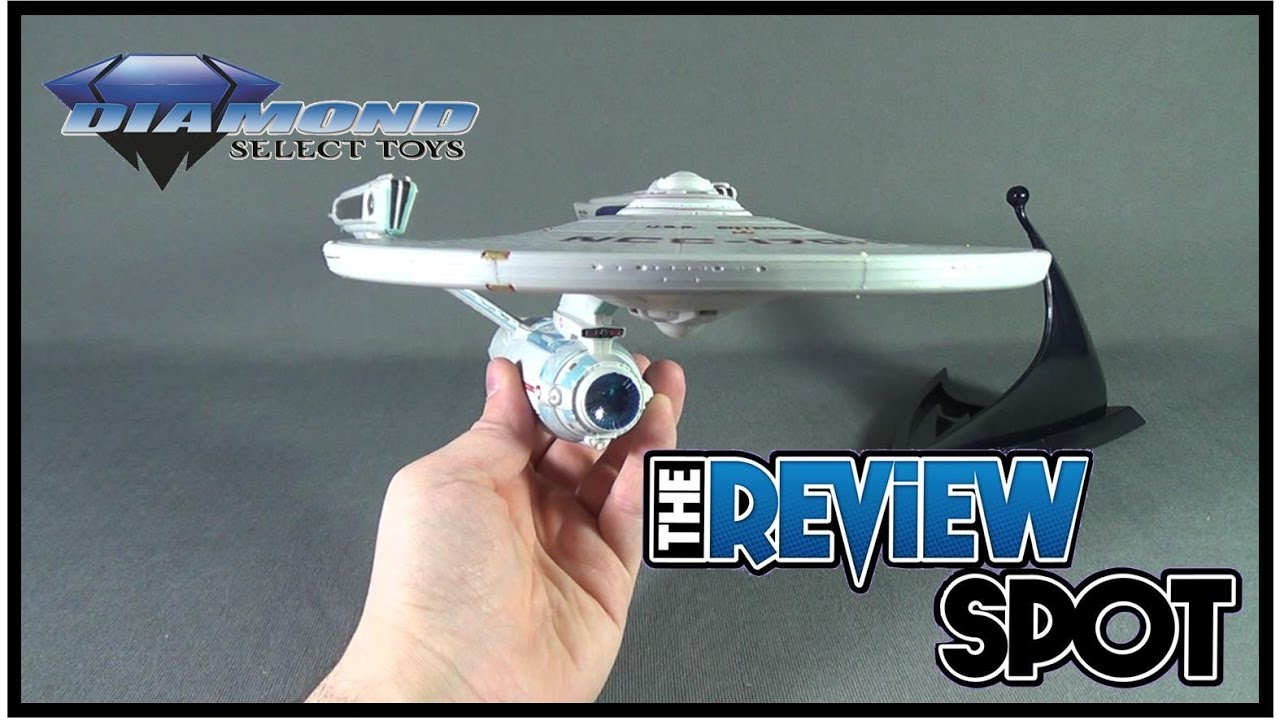 Collectible Spot - Diamond Select Star Trek the Undiscovered Country U.S.S Enterprise NCC-1701-A