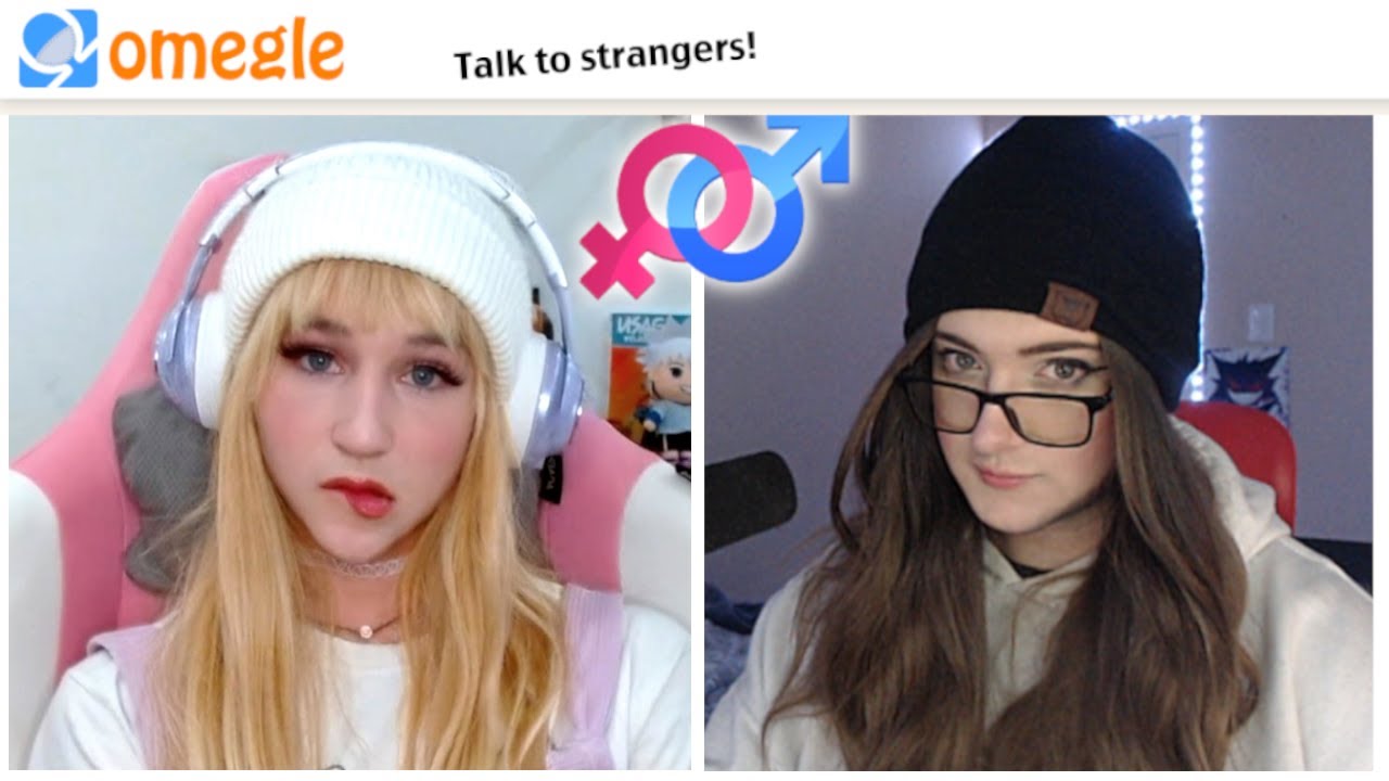 Поддельные девушки (при участии Natt) объединяются на Omegle! (Голосовой троллинг)