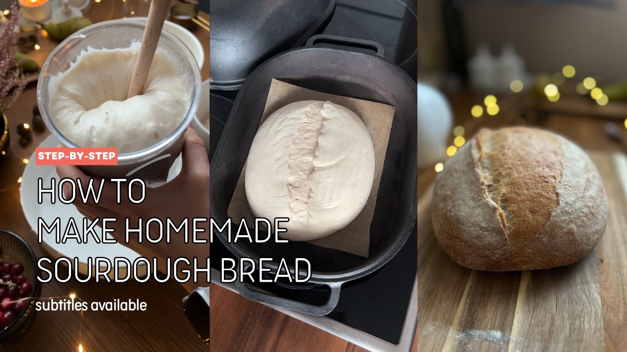 I don&rsquo;t buy bread anymore! Easy Sourdough Bread Step-by-Step Recipe | Fermented Bread