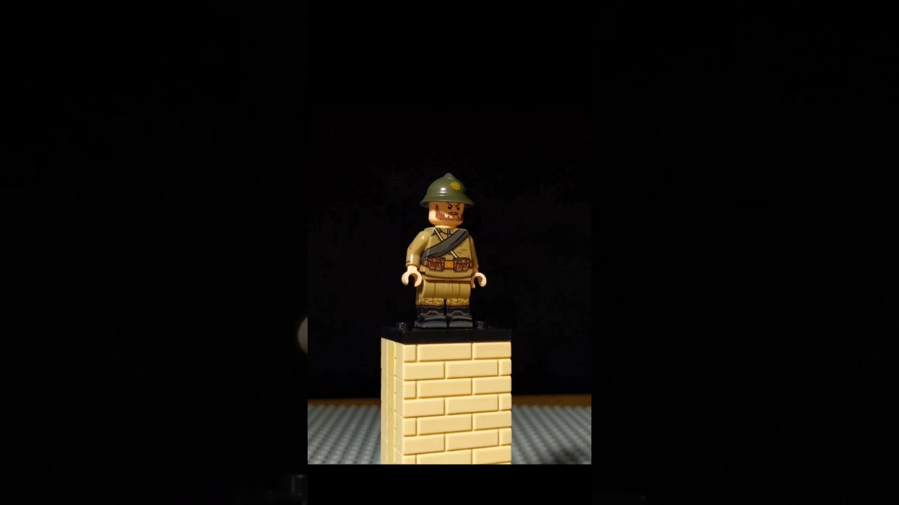 Lego WW1 Russian Imperial Soldier #lego #legominifigures #history  #legostopmotion #stopmotion