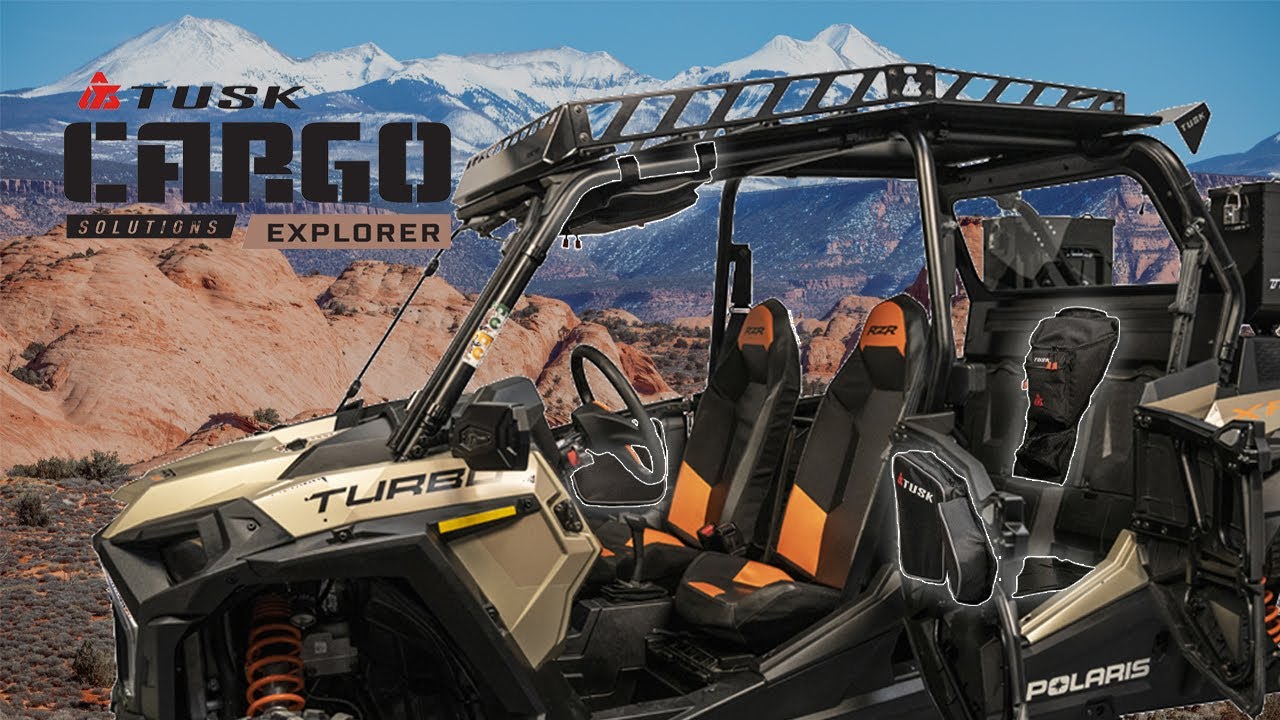 Polaris RZR XP 4 1000 Tusk Explorer Interior Cargo Kit Overview