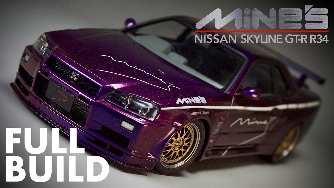 Skyline R34 Mine's I Full Build