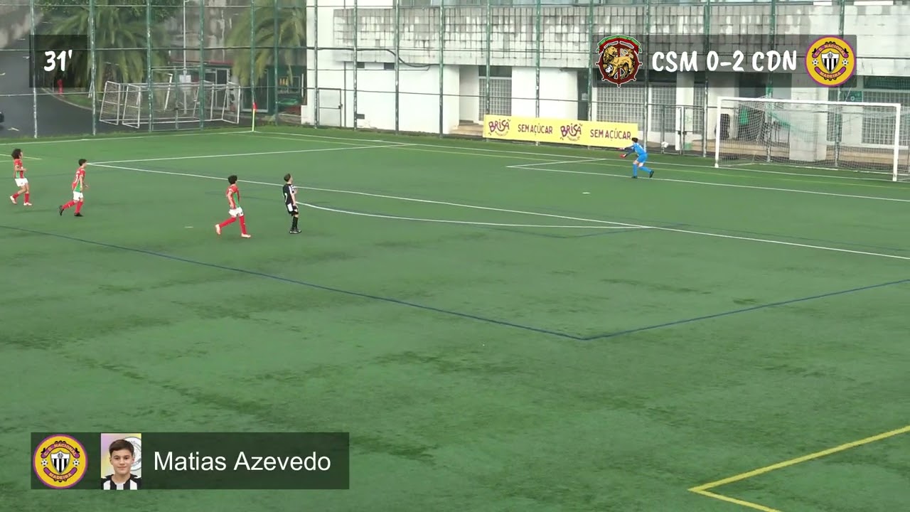 04 01 26 1ªDivisão Regional   Iniciados   Fase Campeão 4ªJor  Marítimo D 0 Nacional B 3