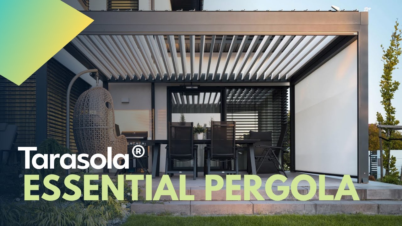 Forgatható lamellás pergola I Tarasola Essential