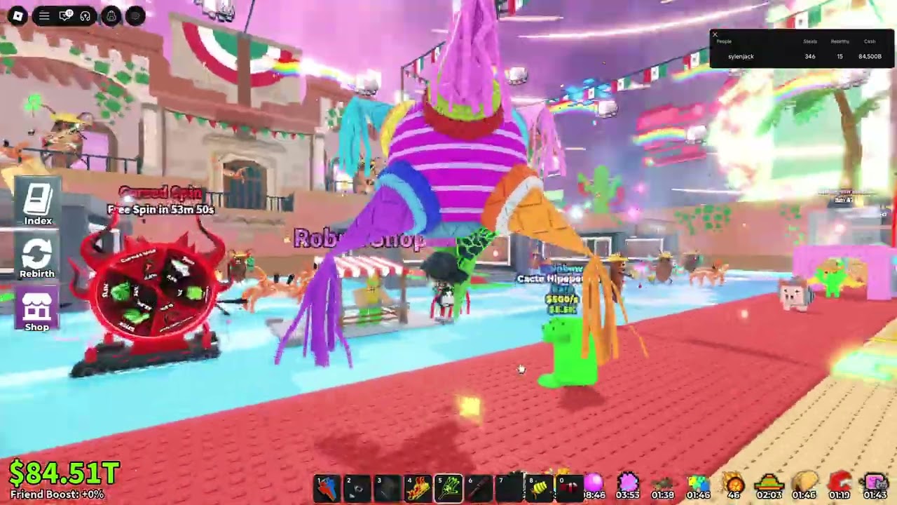 Steal a brainrot admin abuse {part 2} - Roblox