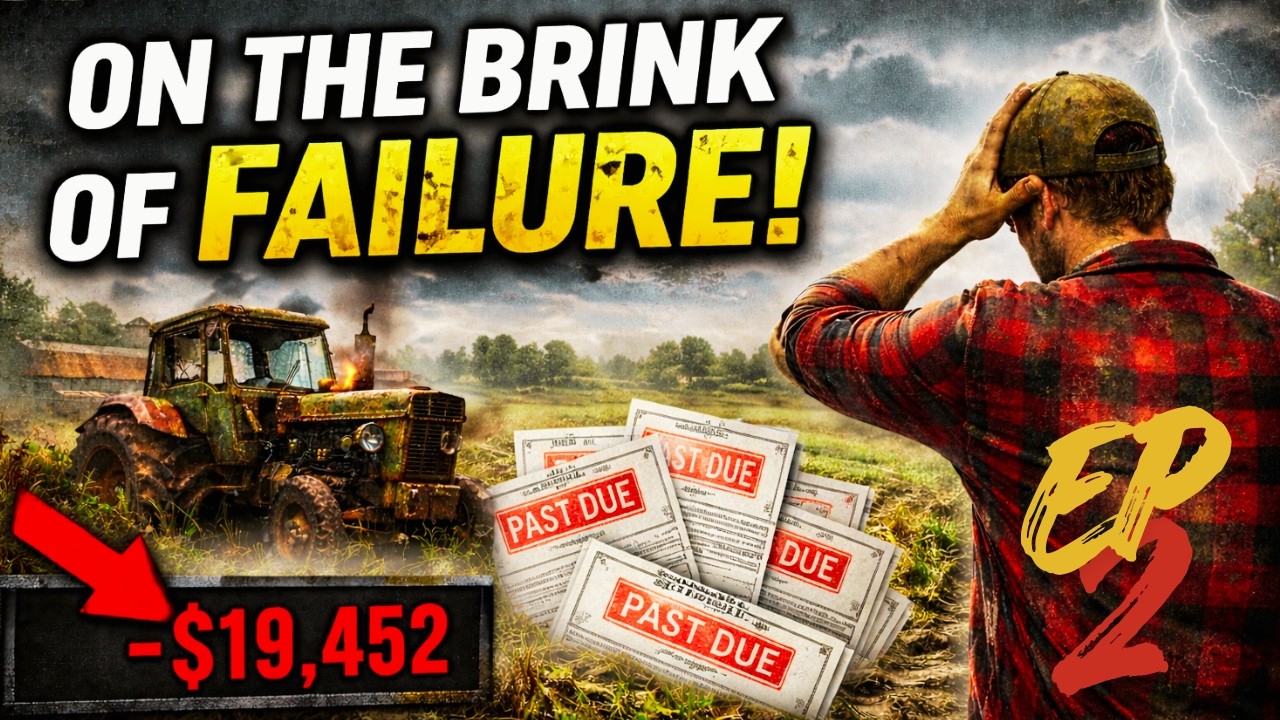 Спасение фермы Папы Джона, эпизод 2 #farmingsimulator25