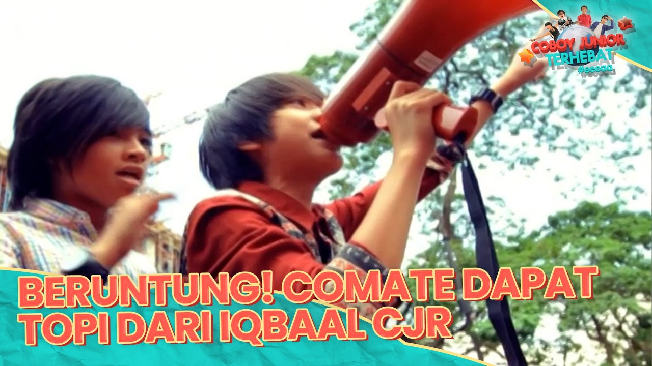 Beruntung! Comate Dapat Topi dari Iqbaal CJR | Coboy Junior