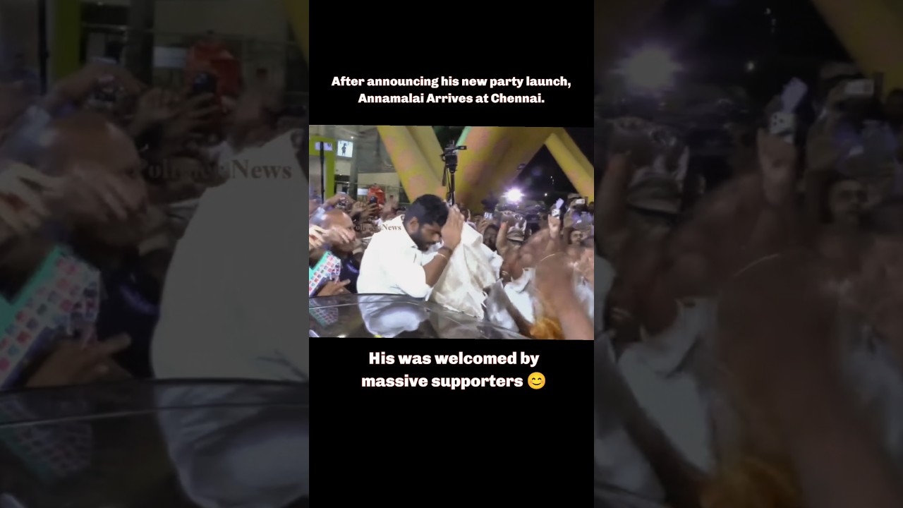 Annamalai Ivlo Kootama? 😱 Left BJP started a new party #annamalai #viral #tnpolitics #bjp #dmk
