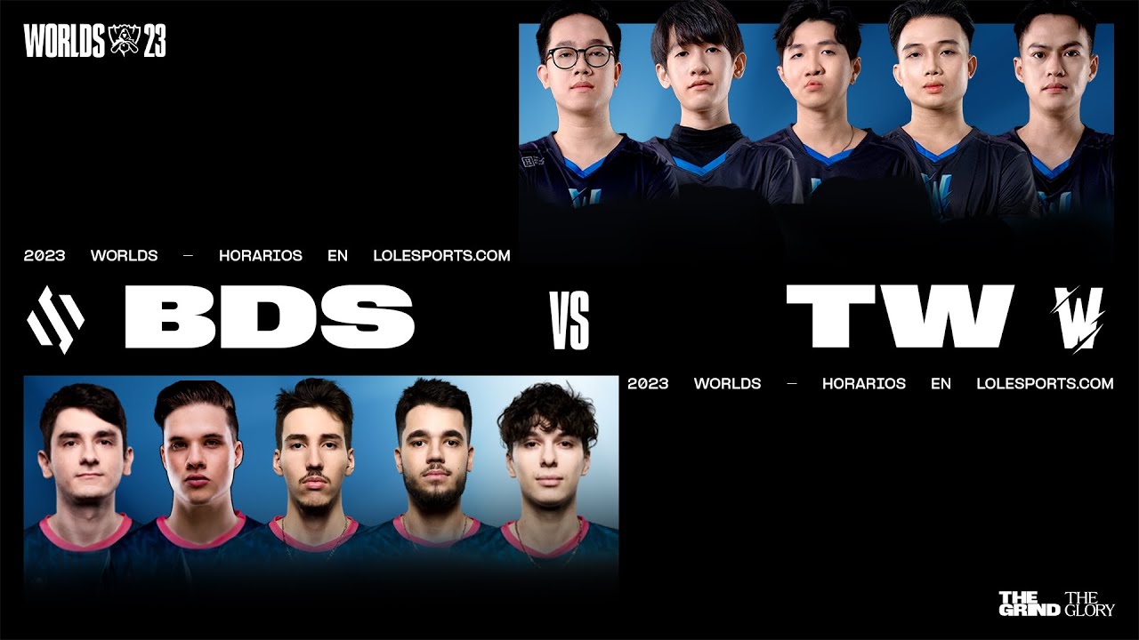 Team BDS vs Team Whales | #Worlds2023 |  Semana 1 día 2 Partida 1