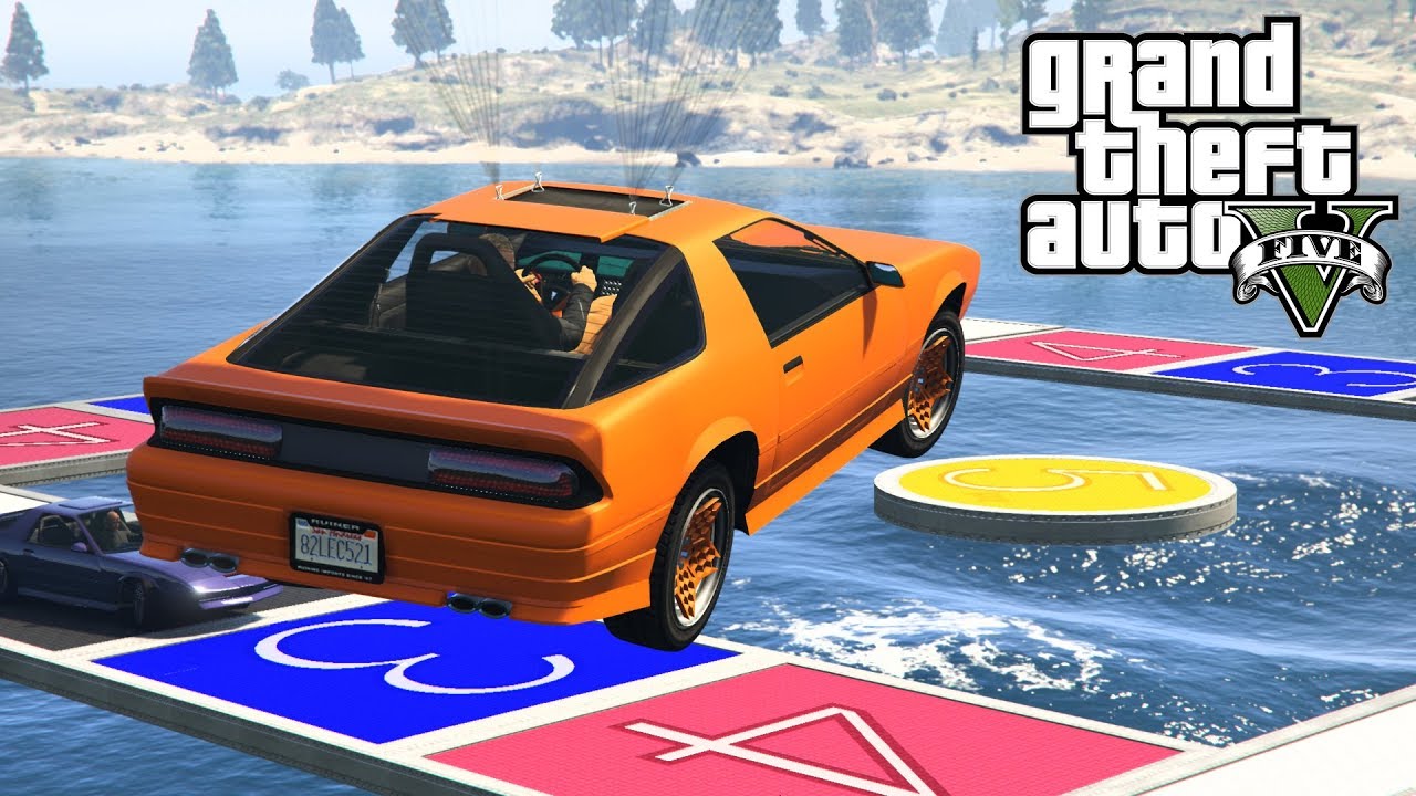 SPECJALNE SKOKI SAMOCHODOWE Z JUTUBERAMI! GTAV ONLINE #108 [PC/PL]
