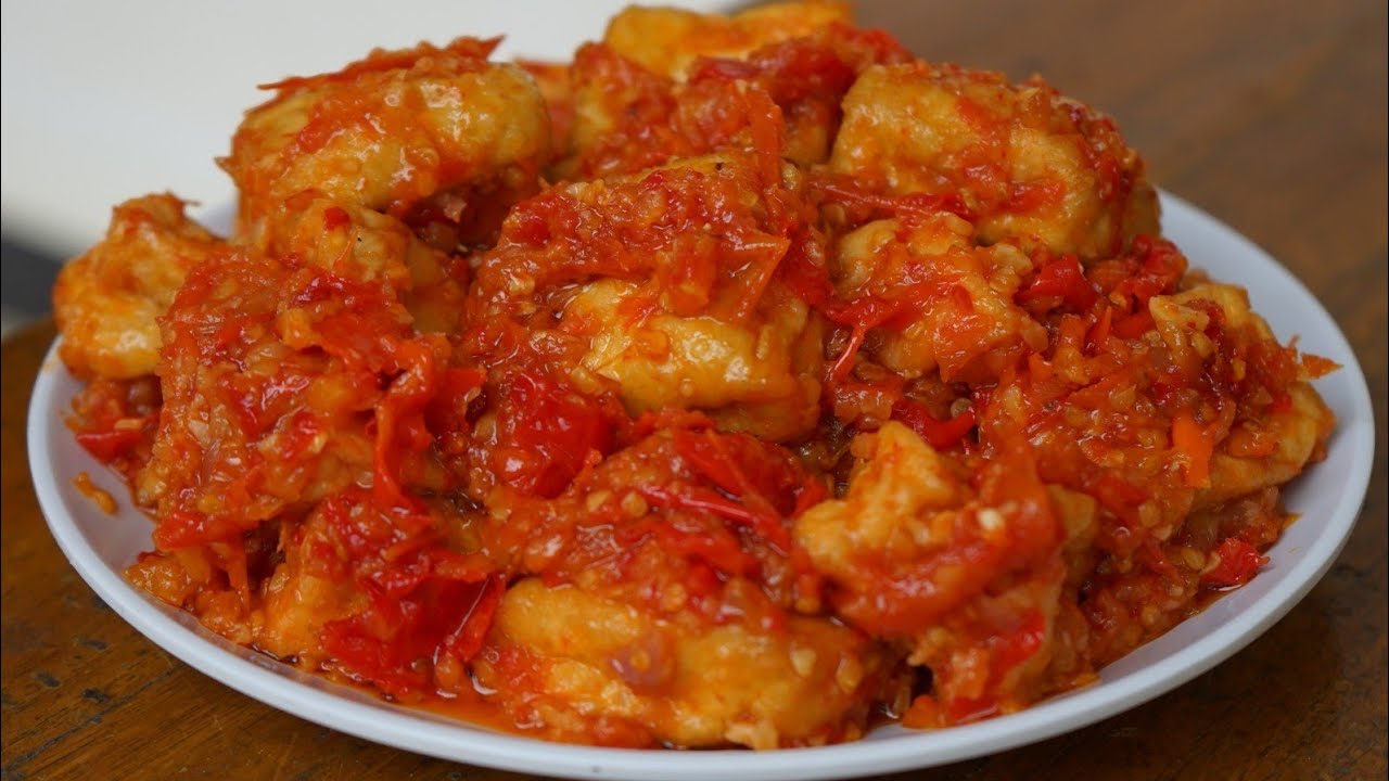 cara membuat sambal tahu yang bikin boros nasi ‼️dijamin ketagihan