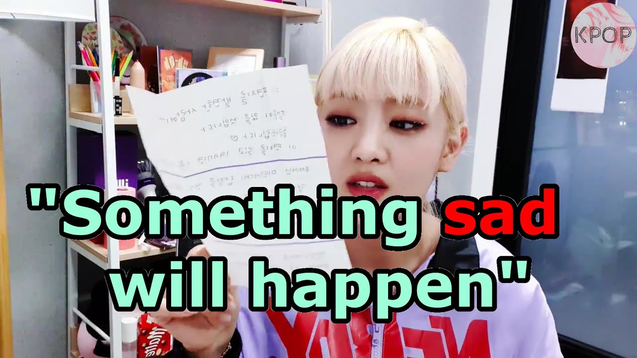 Minnie reads Miyeon's letter. What happens next is ...