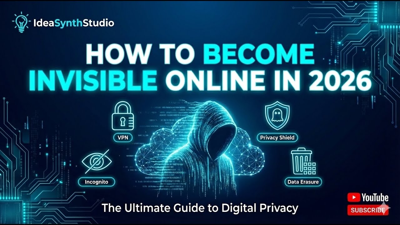 how to become invisible online in 2026