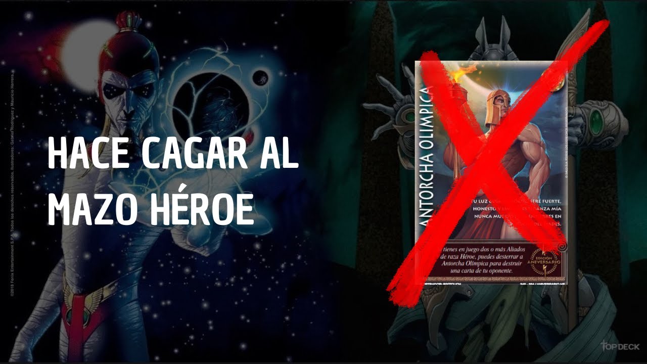 DESTRUIR AL MAZO H&Eacute;ROE