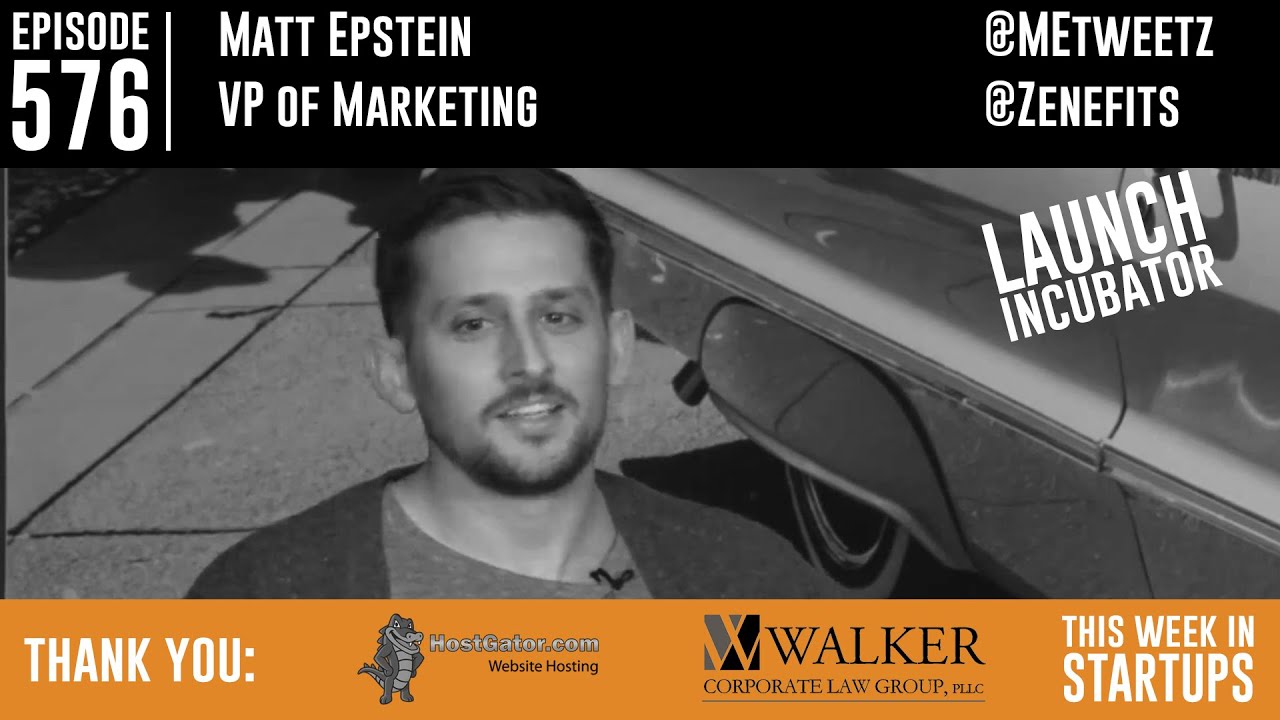 Zenefits VP of Marketing, Matt Epstein, shares the #SecretSauce of email marketing