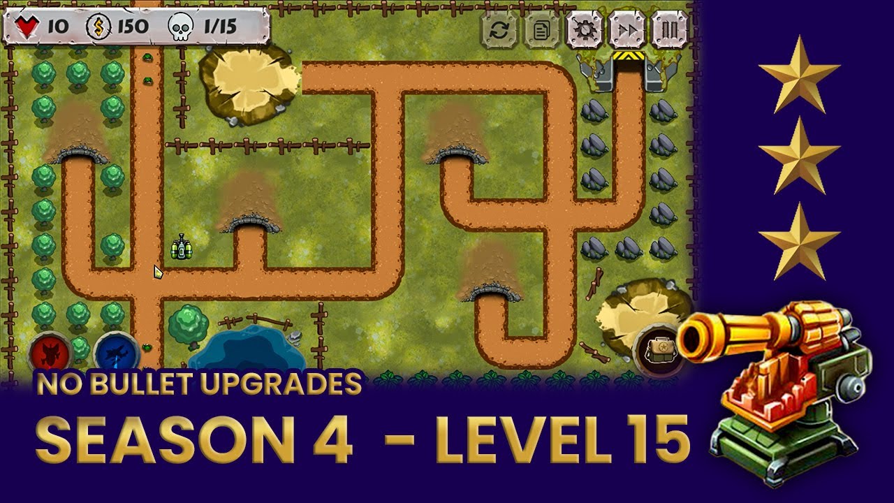 Battle Strategy: Tower Defense - Season 4 Level 15 Walkthrough