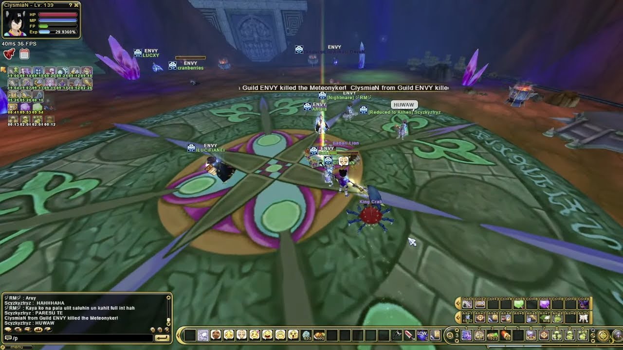 Flyff Universe | Clockwork & Meteo | MIA ENVY Guild | 10 Mar 2023 | Drop: Myst Bow