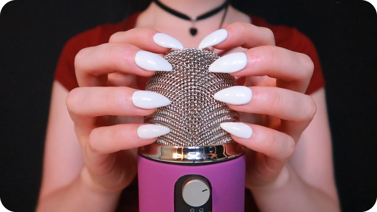 ASMR MIC SCRATCHING with NEW Blue Yeti Pro ♥️ HIGHLY Requested ~