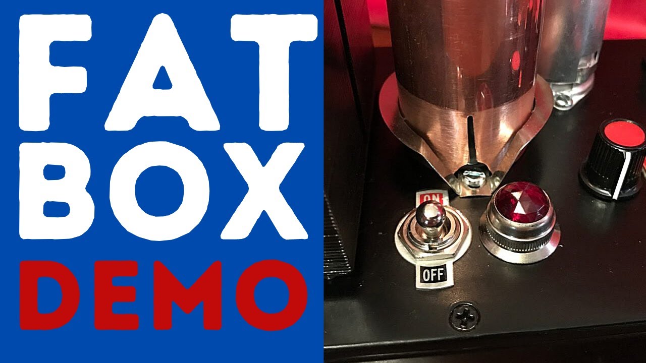 Fat Box pre-amp for blues harp (demo)