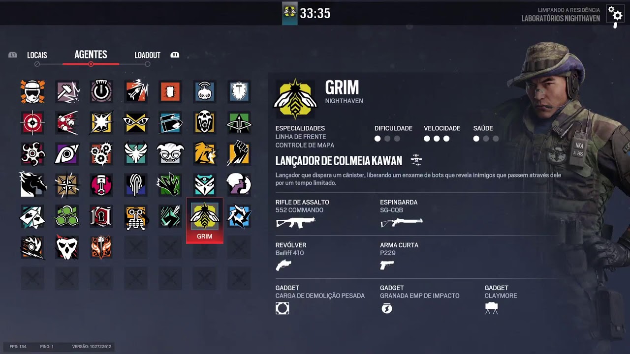 R6 solo, sabadooouuu