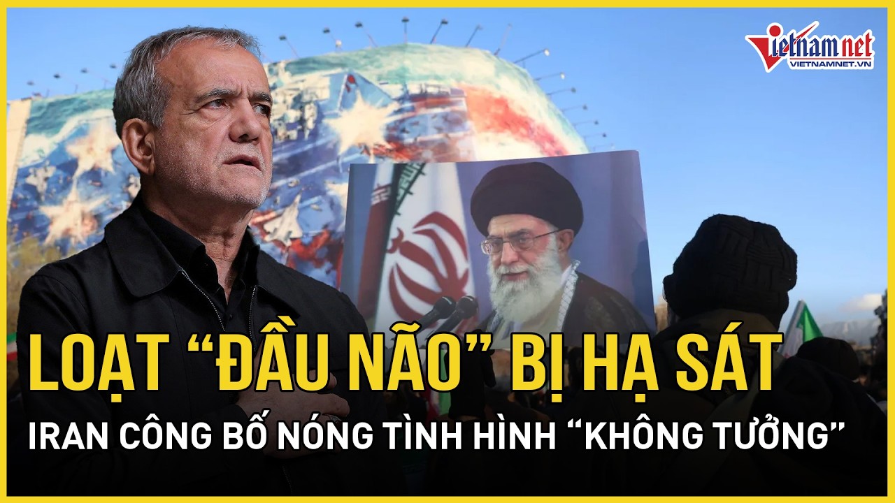 Loạt “đầu não” bị hạ sát, Iran công bố nóng tình hình “không tưởng”, lộ thư mật bất lợi cho TT Trump