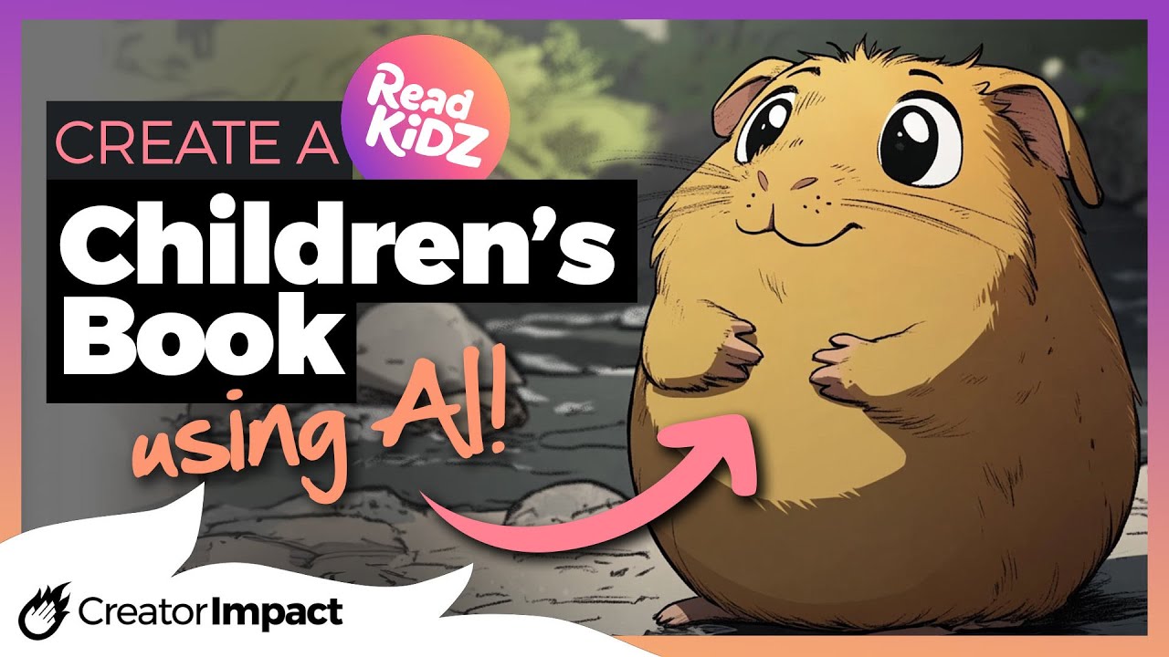 Create AMAZING AI Childrens books using ReadKidz!