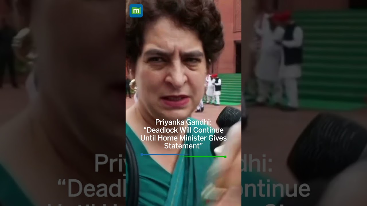 Congress MP Priyanka Gandhi said this as deadlock continues in parliament
