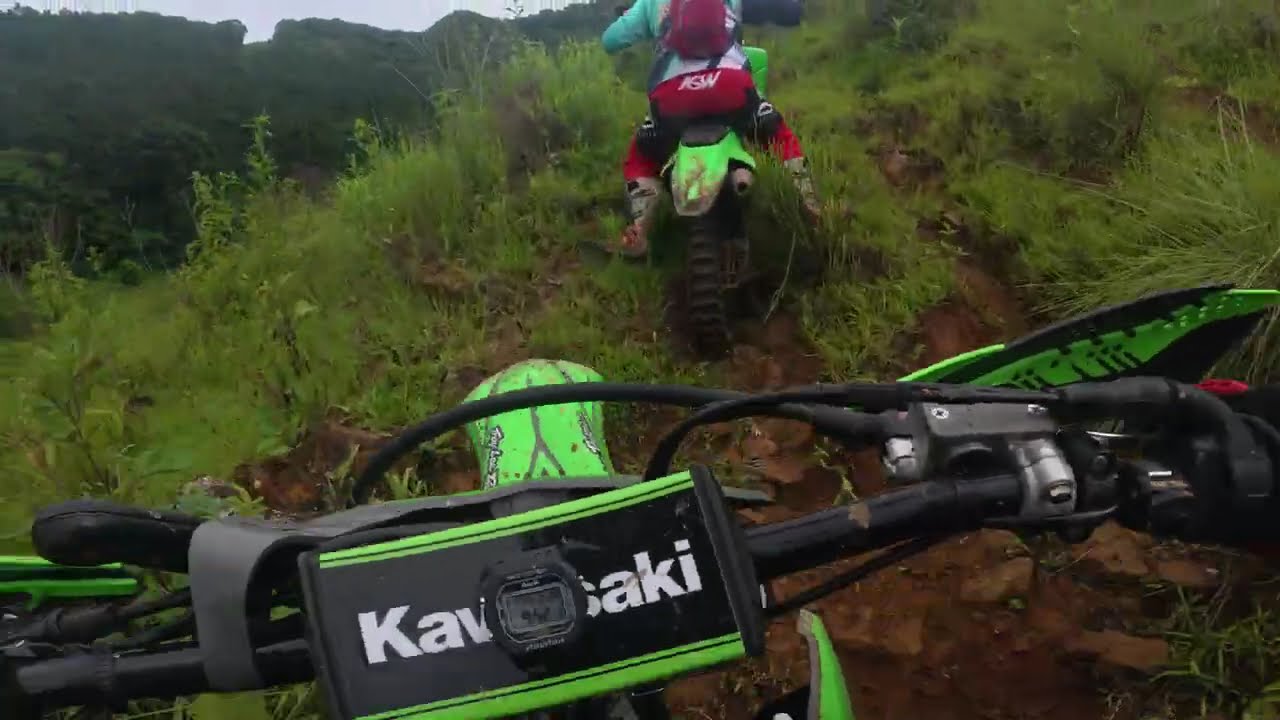 Primeira Trilha do ano!E já começamos sofrendo bastante 😂😂💪🏼Klx300r 10/01/2026