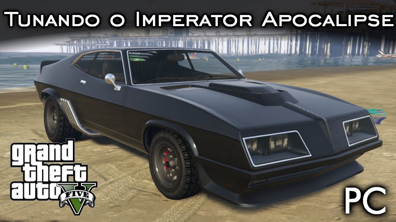 Tunando o Imperator APOCALIPSE - V8 Interceptor do Mad Max! 😮 | GTA V - PC [PT-BR]