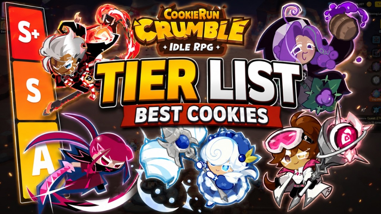 Тир-лист CookieRun: Crumble &mdash; ЛУЧШИЕ печеньки и кого стоит качать!
