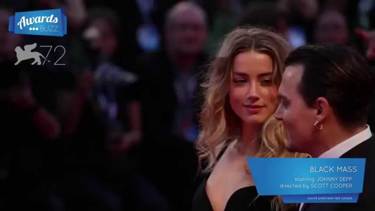 Johnny Depp Black Mass Red Carpet (2015 Venice International Film Festival)