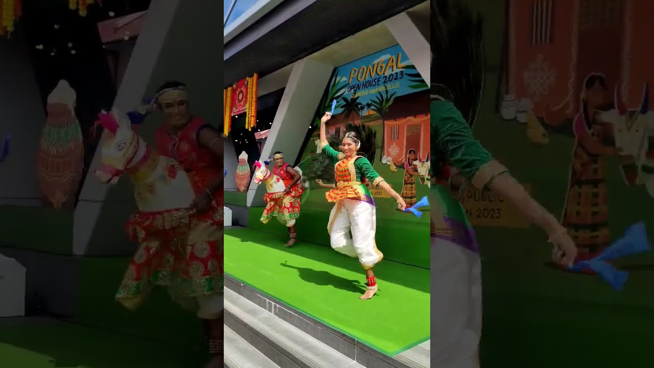 Pongal celebration 🎉 2023 | Singapore little India 🇮🇳  |  Traditional Dance | #pongal #trendingvideo