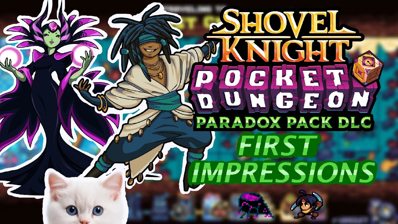 Shovel Knight Pocket Dungeon Paradox Pack DLC - This update ROCKS