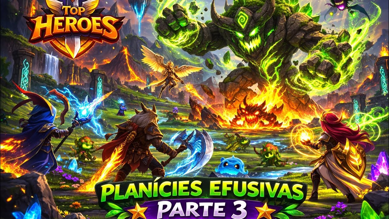 Top Heroes - Planícies Efusivas Parte 3