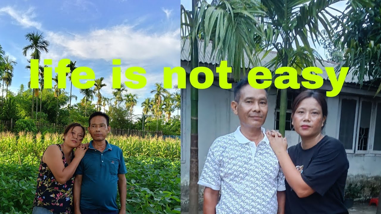 Life is not easy husband and wife Rhon ngullie 🎉