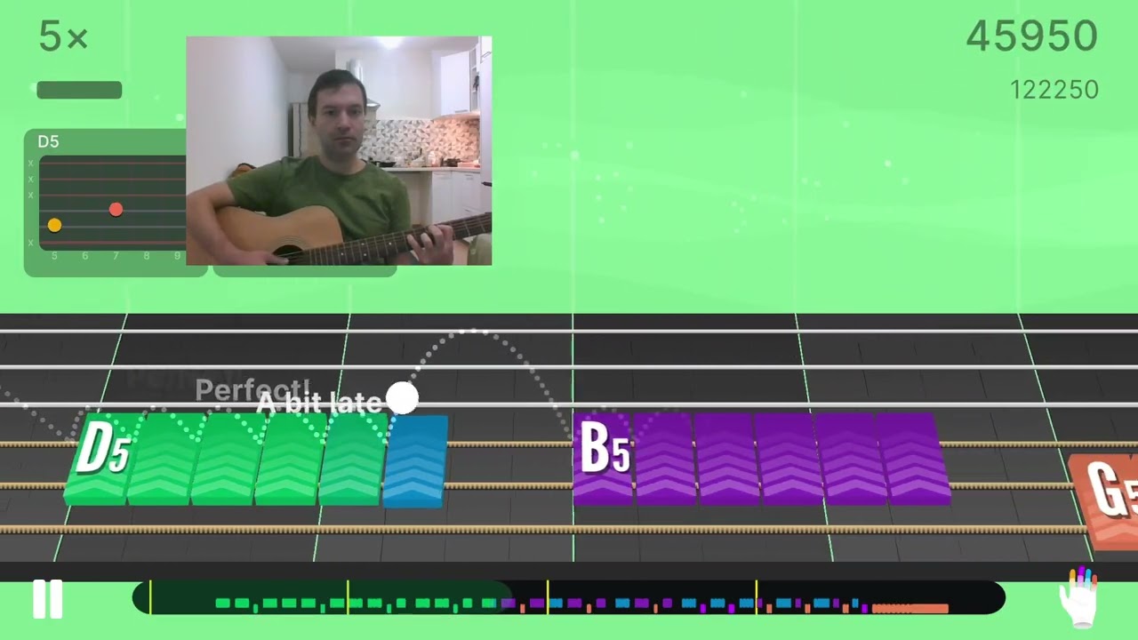 Foo Fighters - Everlong  - Yousician - Basic Rhythm -  Level 4