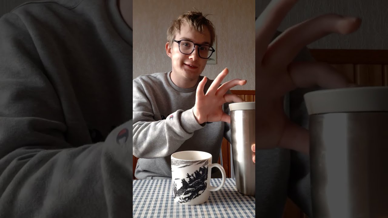 Kaffe och vika kläder☕👕