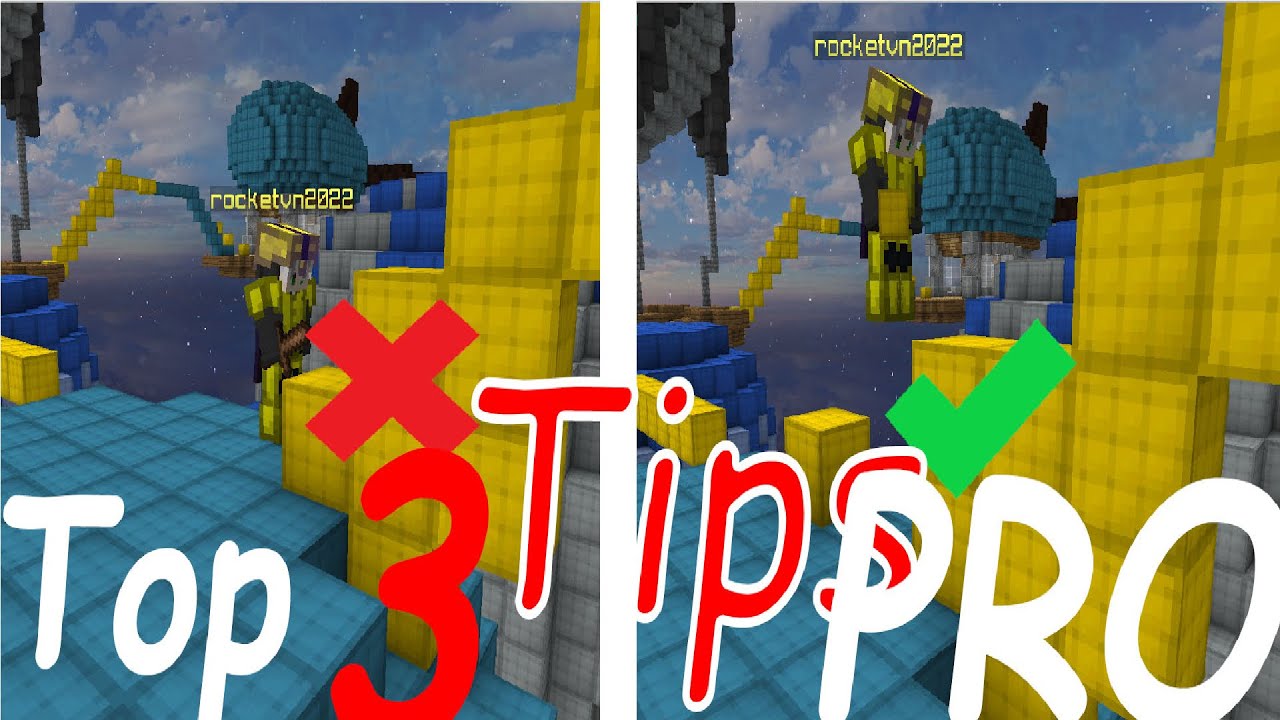 3 TIP GI&Uacute;P BẠN TRỞ N&Ecirc;N PRO HƠN TRONG BEDWAR!- 3FMC BEDWARS