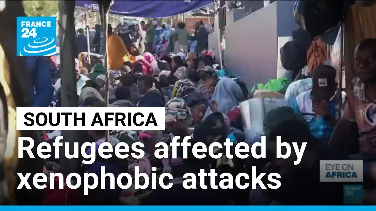 South Africa: Refugees affected by xenophobic attacks forced to sleep outside police station