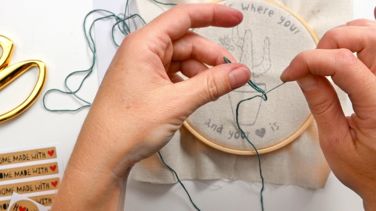 DIY embroidery