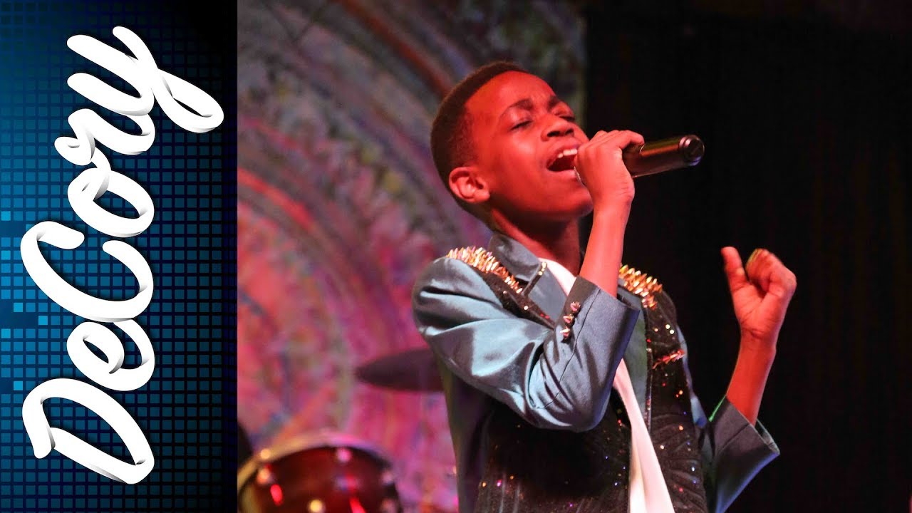 Amazing Kid Sings Etta James' At Last at City Centre